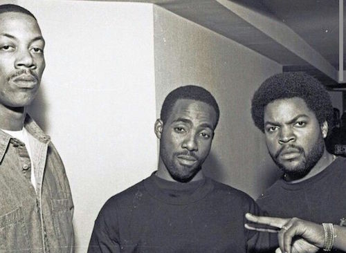 DJ Pooh, Threat, and Ice Cube.