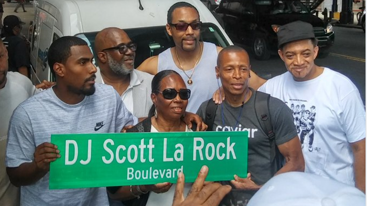 Watch Video Of The Scott La Rock Boulevard Naming Ceremony